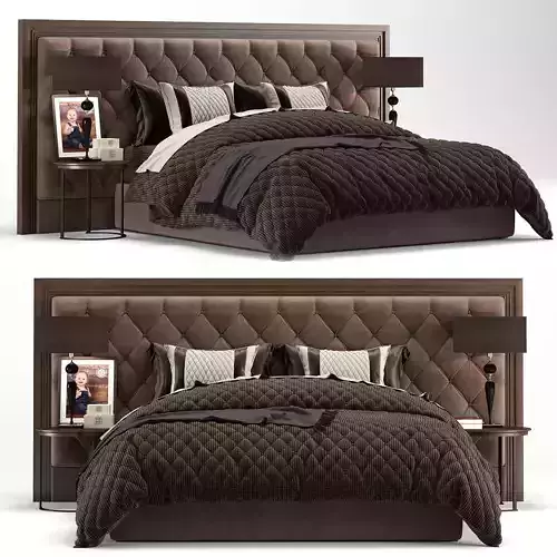 Porada Enya Capitone bed