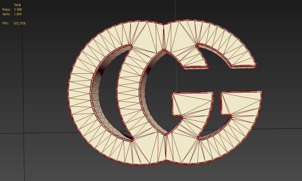 Gucci 3D print model_9