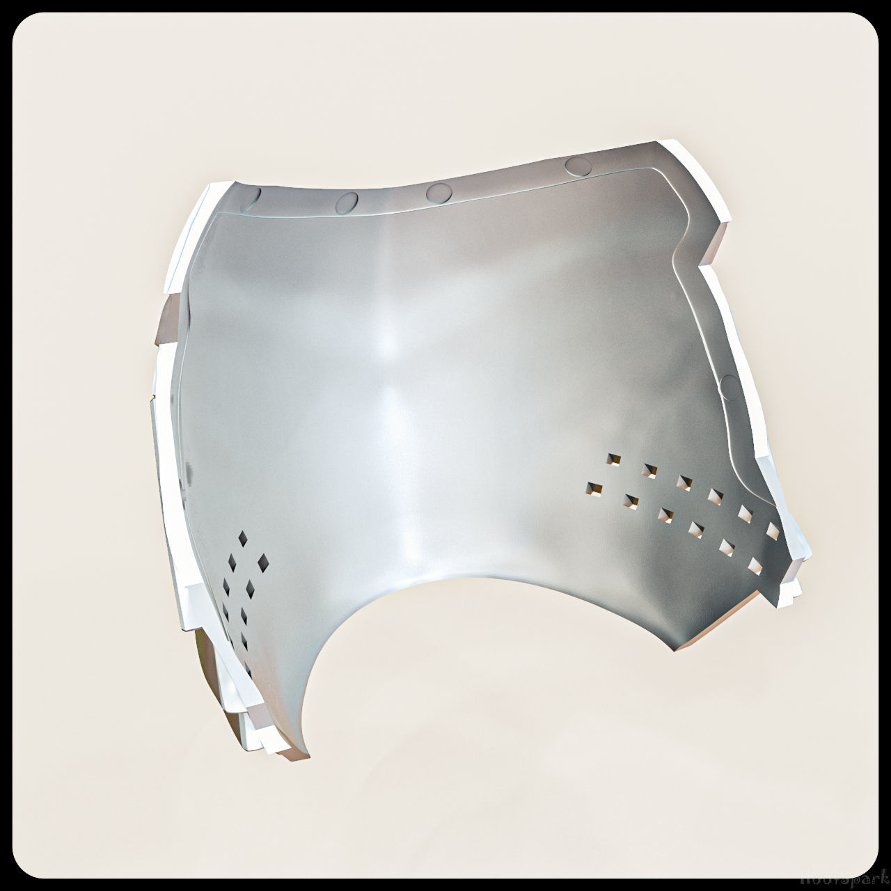 Skull Helmet Steampunk Air Soft Sci Fi Steam Punk Stl Files 3D print model_9