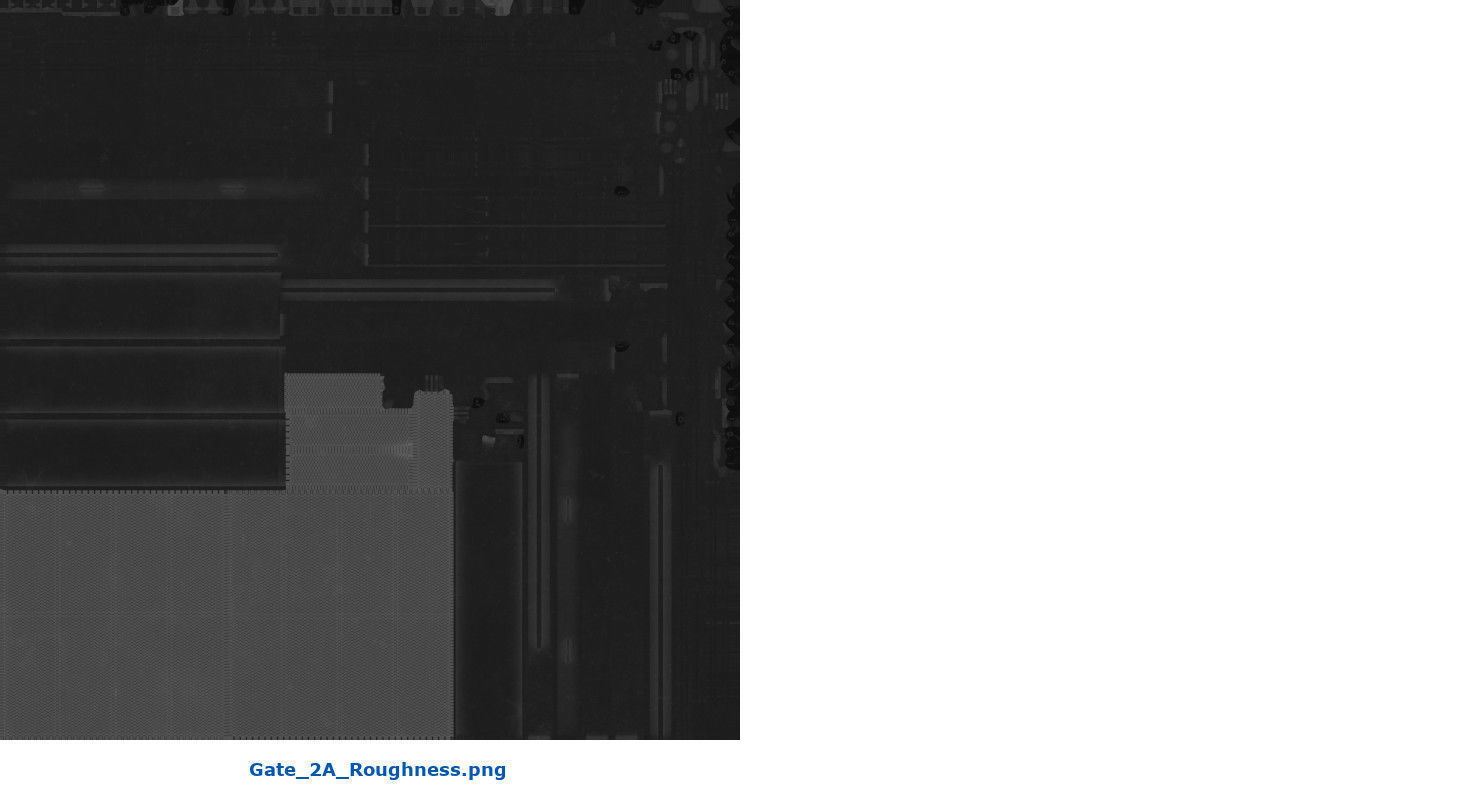 Gate 2A Low-poly 3D model_11