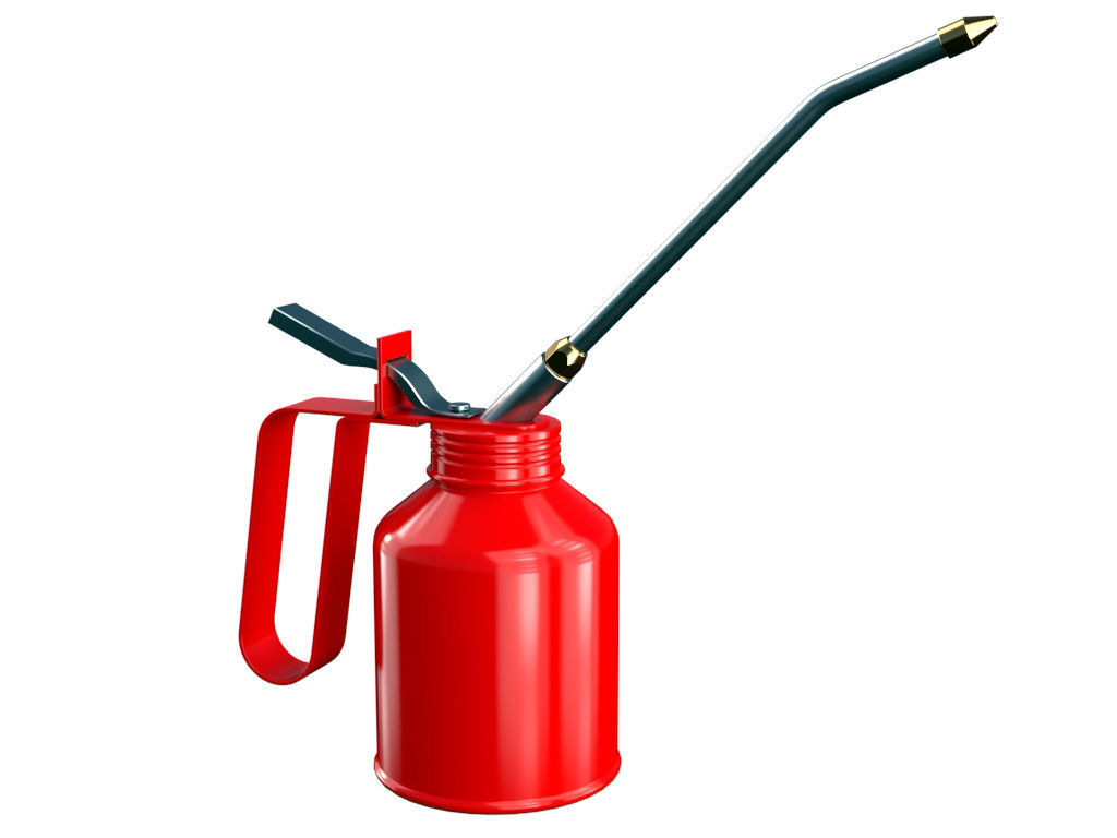 Oil Can 3D model_3