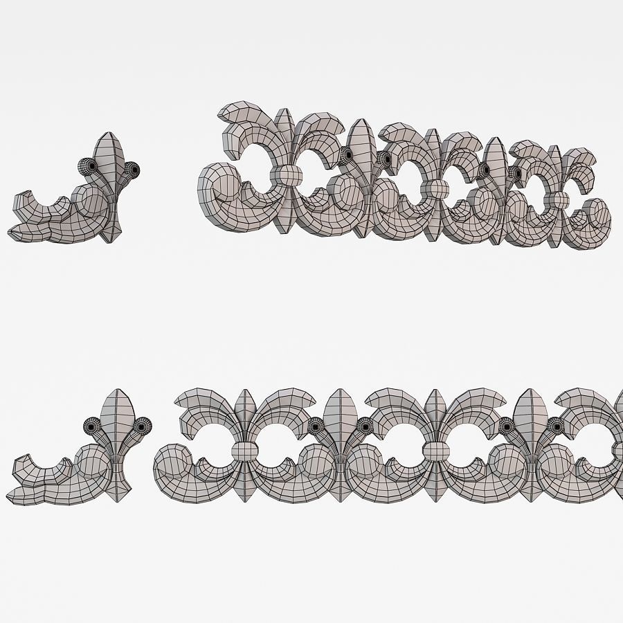 Moulding cnc 3D model_3