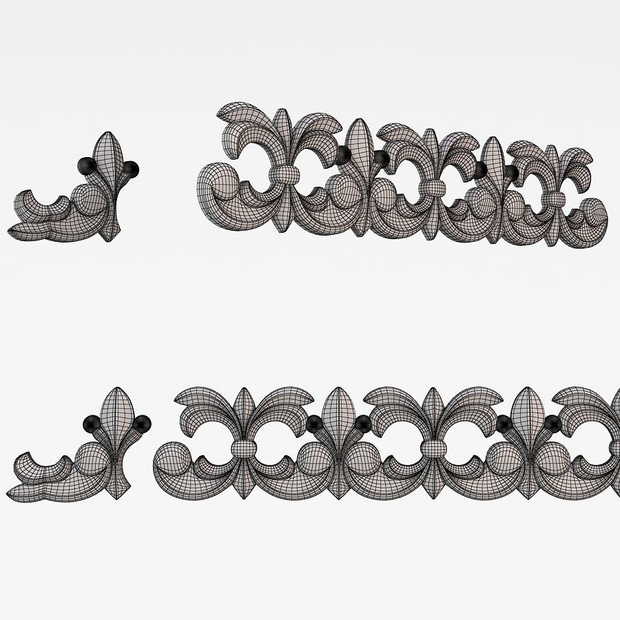 Moulding cnc 3D model_2