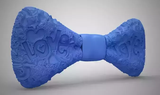 Love Bow Tie 3D print model