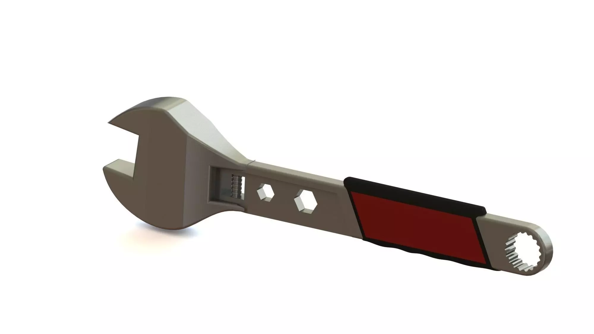 Mechanical key 3D model_0