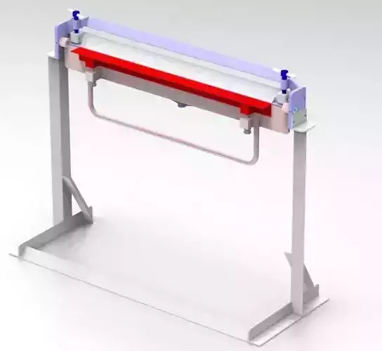 Sheet Metal Folding 1000 Light 3D model
