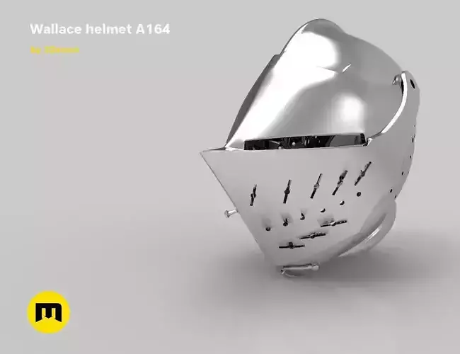 Knight helmet 3D print model