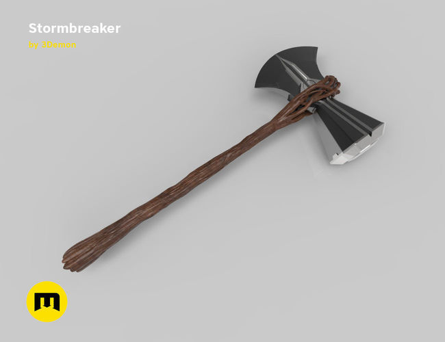 Stormbreaker Thor Axe  3D print model