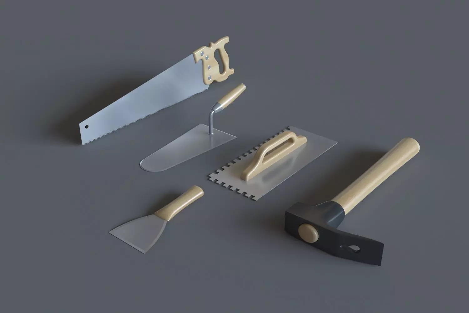 Hand Tools 1 3D model_0