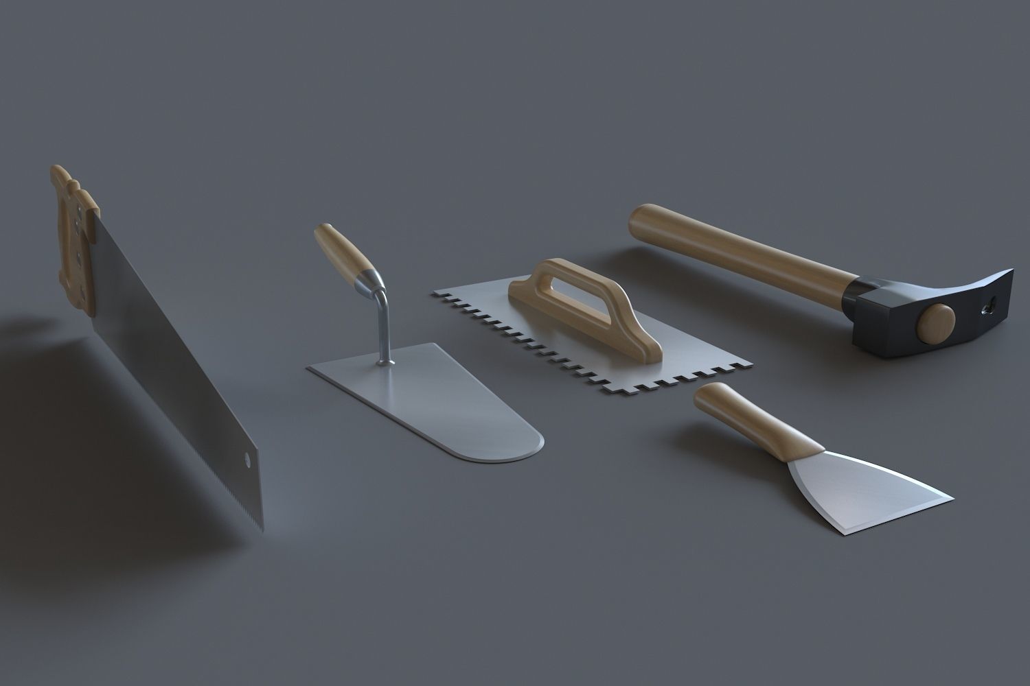 Hand Tools 1 3D model_1