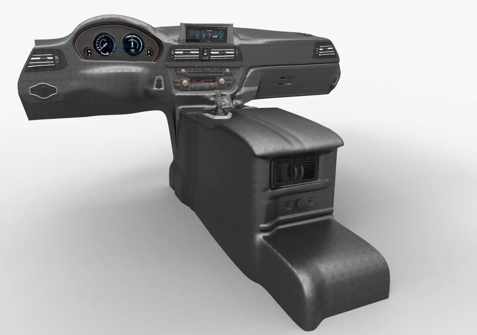 3 Series M Sport Dashboard Armrest Basic Model 3D model_0