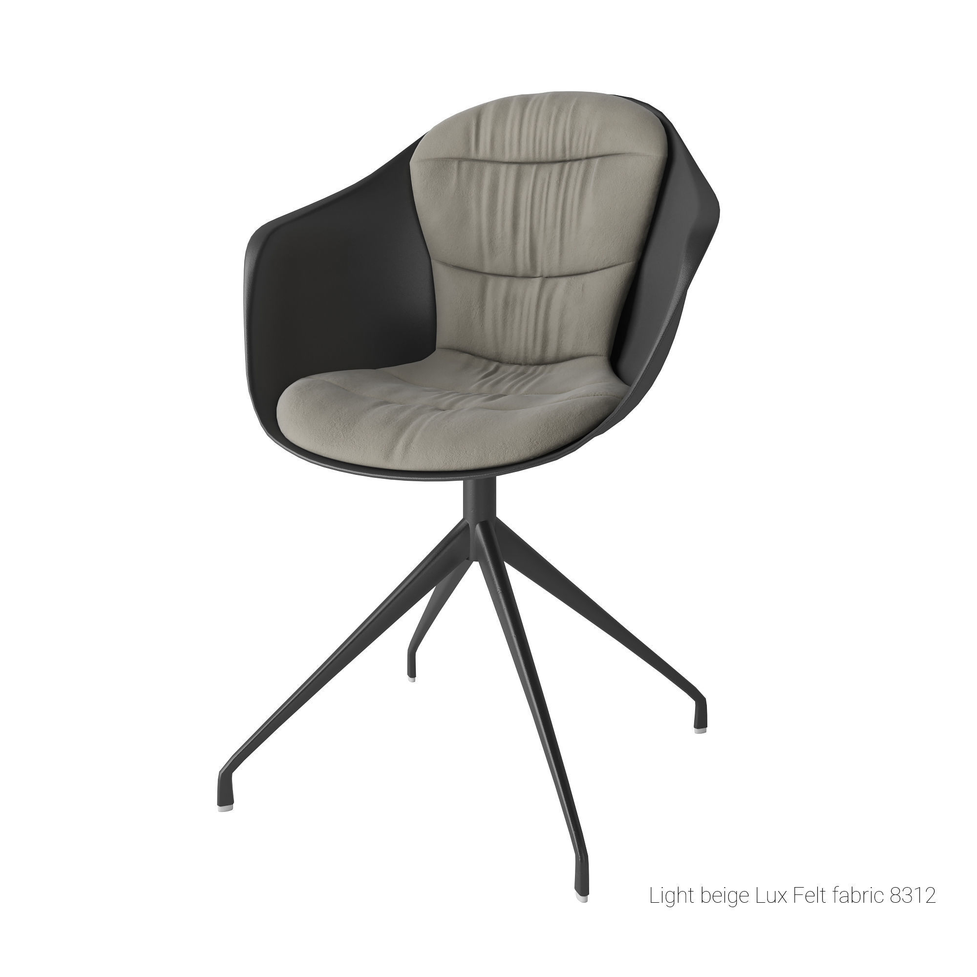 BoConcept Dining Set 3D model_13
