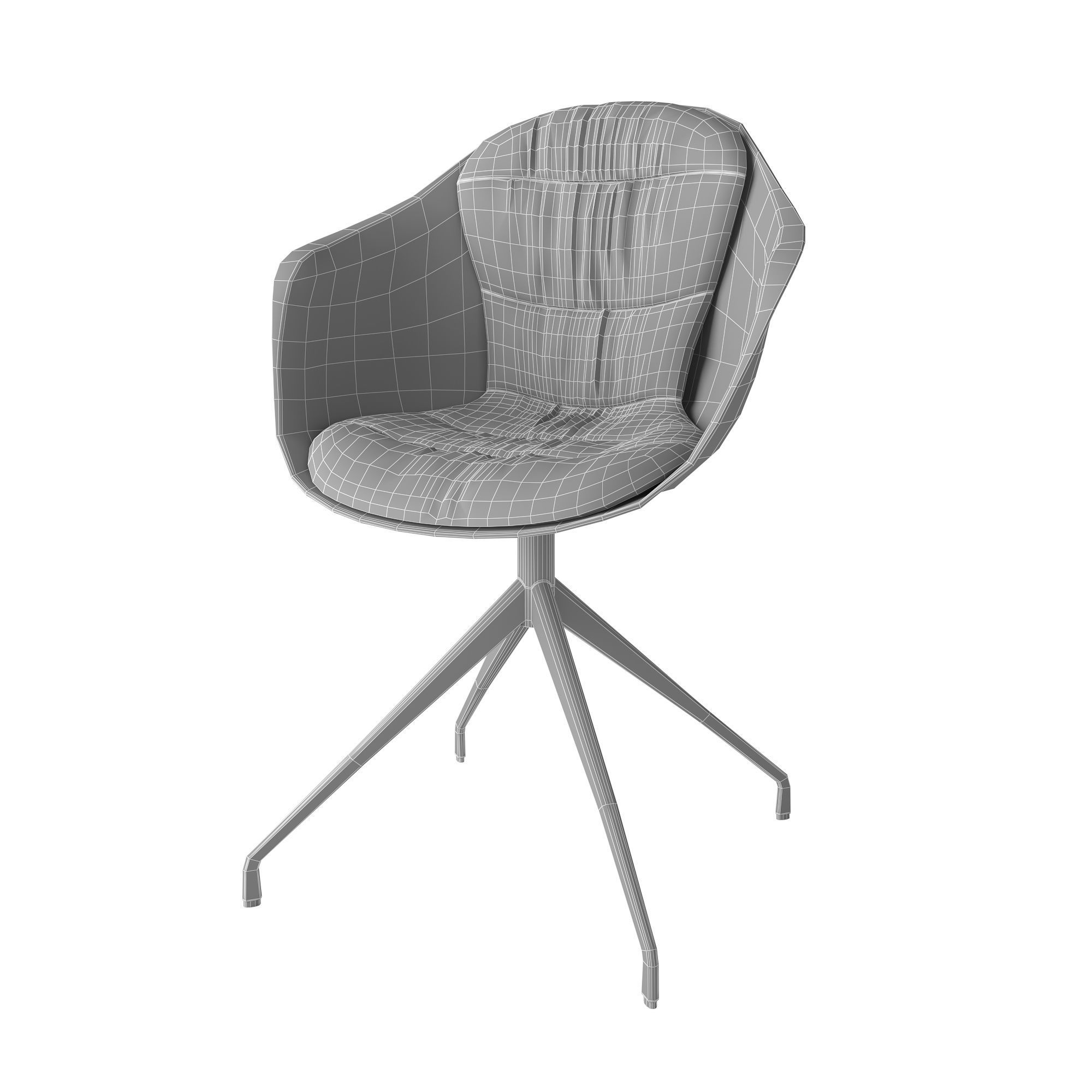 BoConcept Dining Set 3D model_19