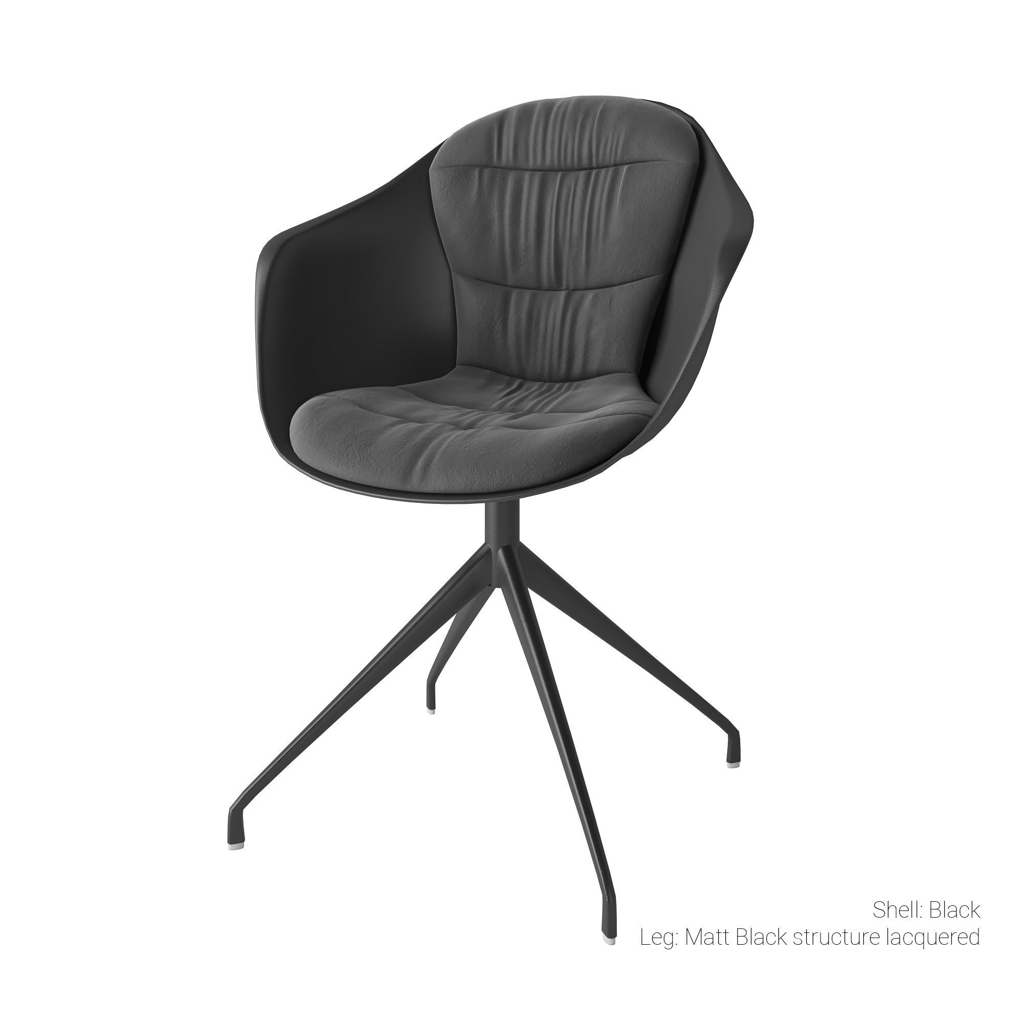 BoConcept Dining Set 3D model_27