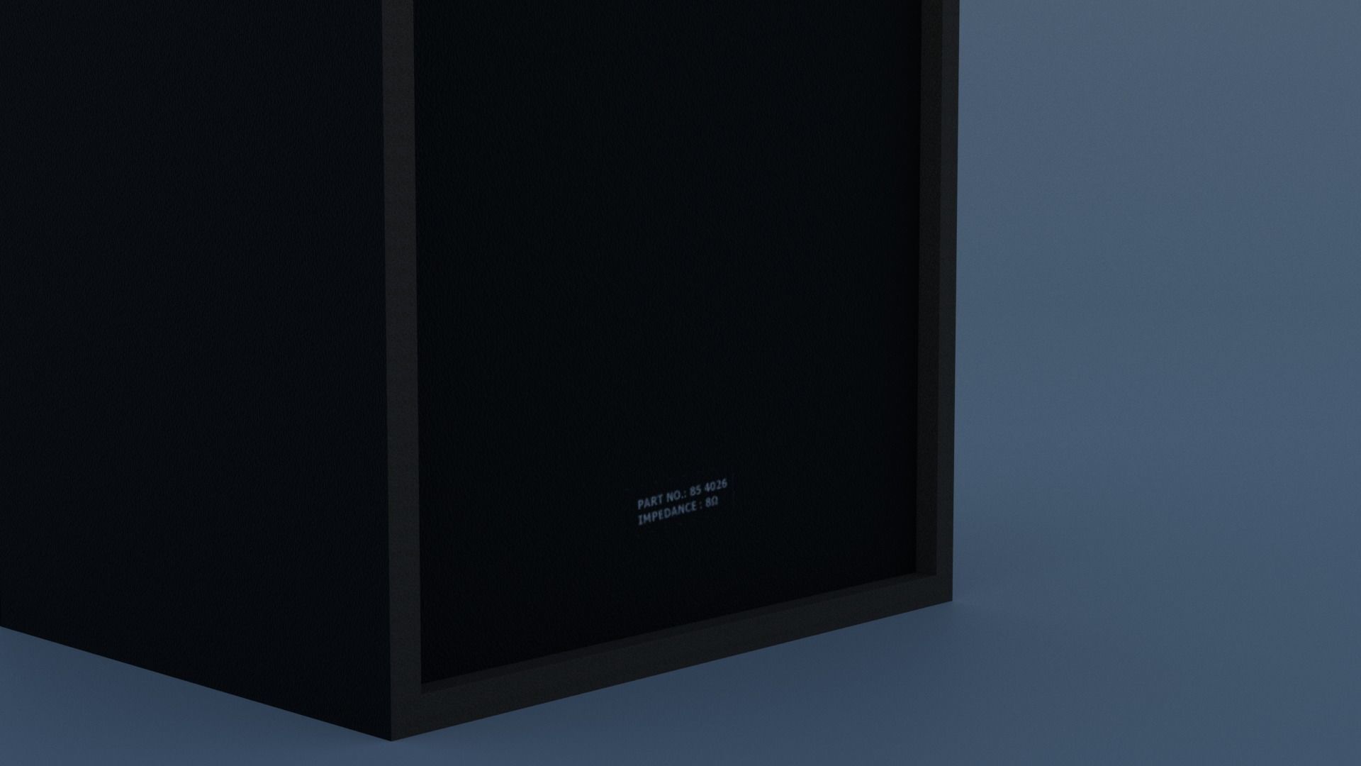 TELEFUNKEN speaker Free 3D model_2