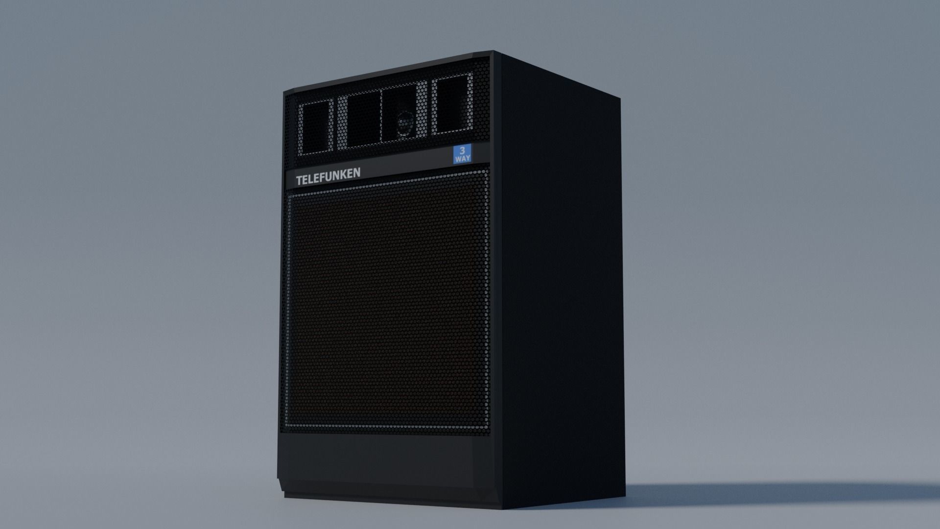 TELEFUNKEN speaker Free 3D model_1