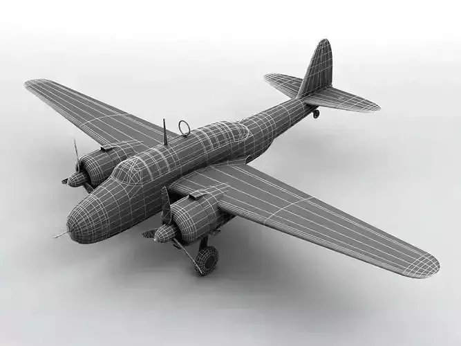 Kawasaki Ki-48 Aircraft WWII