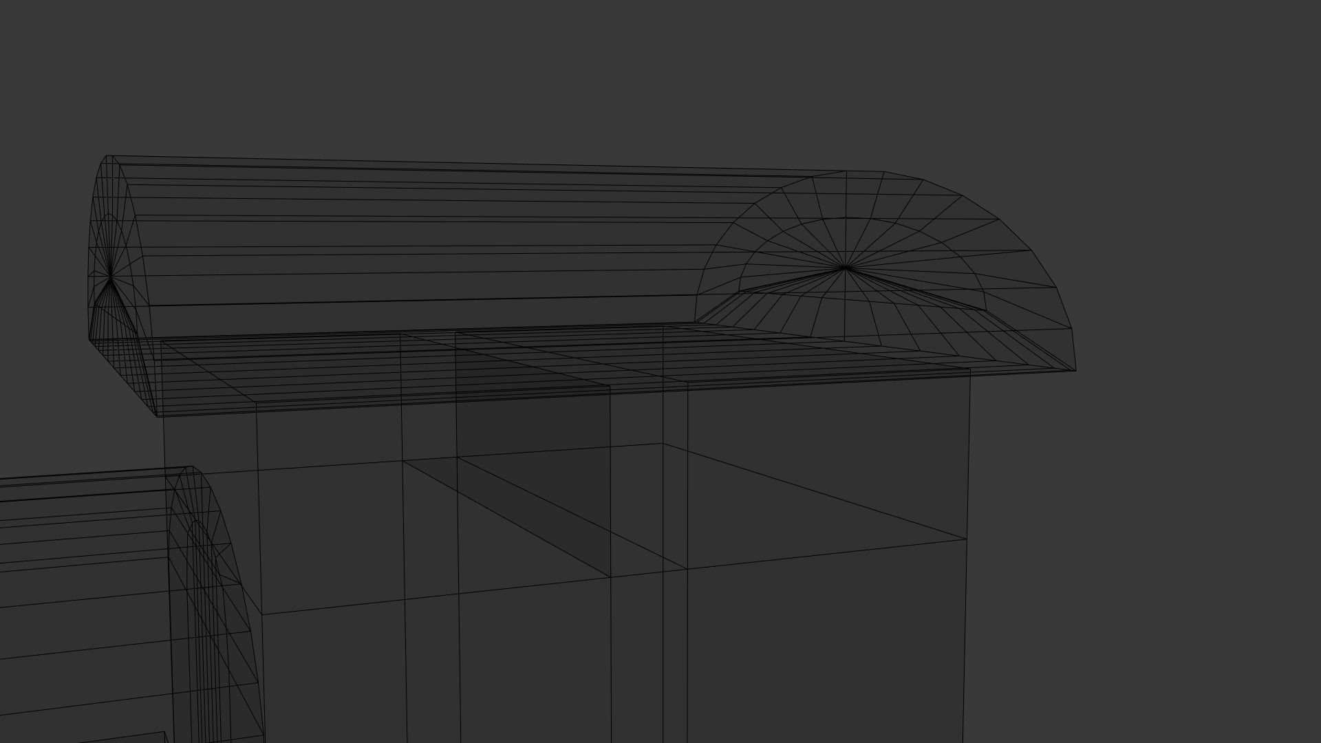 Low Poly Wooden Toy Train Low-poly 3D model_22