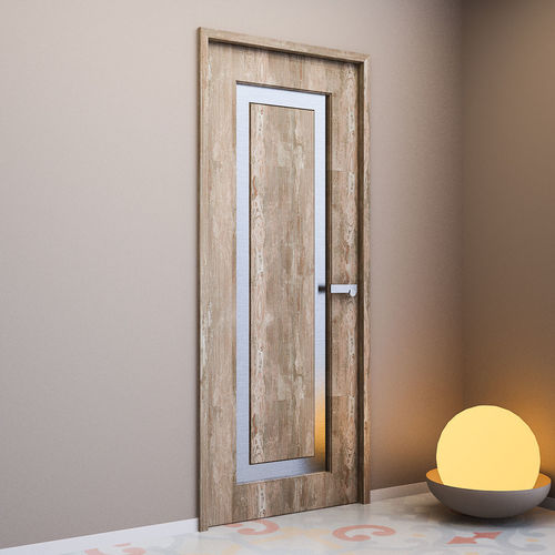 Door 5 wooden 3D model