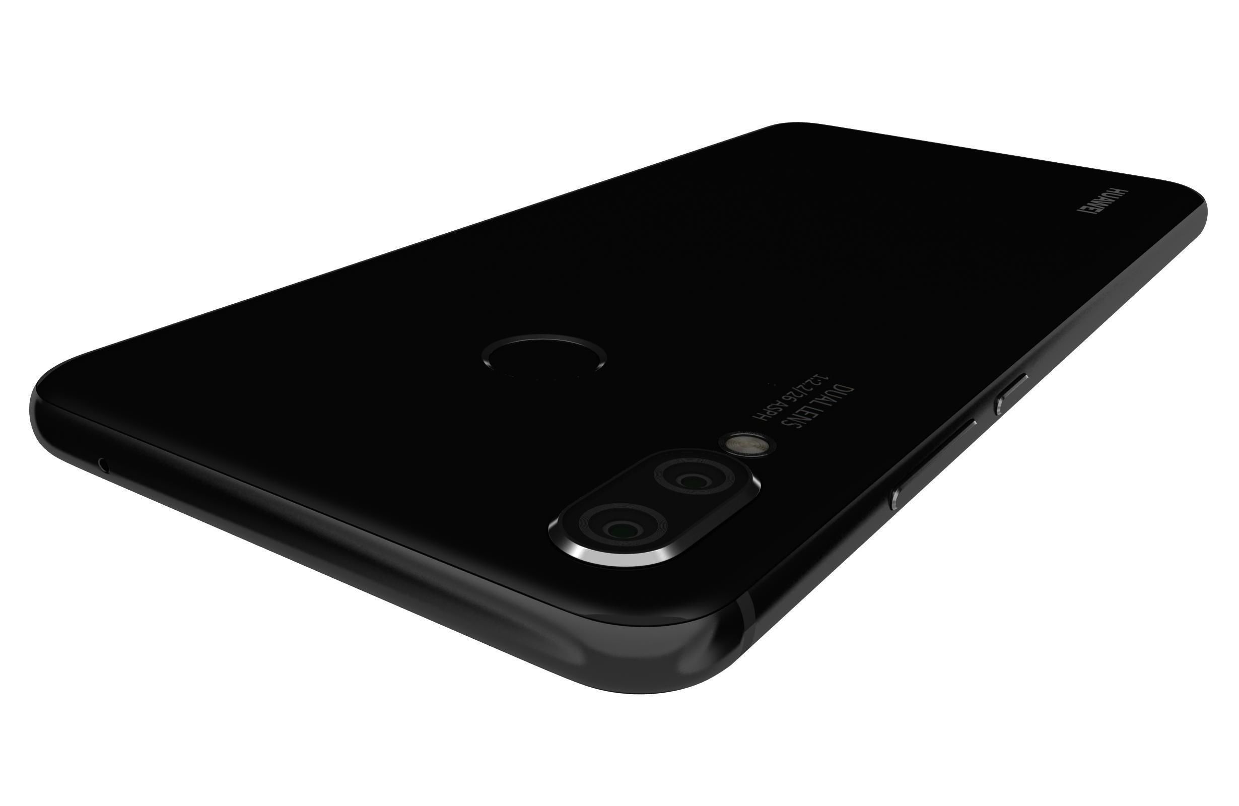 Huawei Nova 3i Black 3D model_8