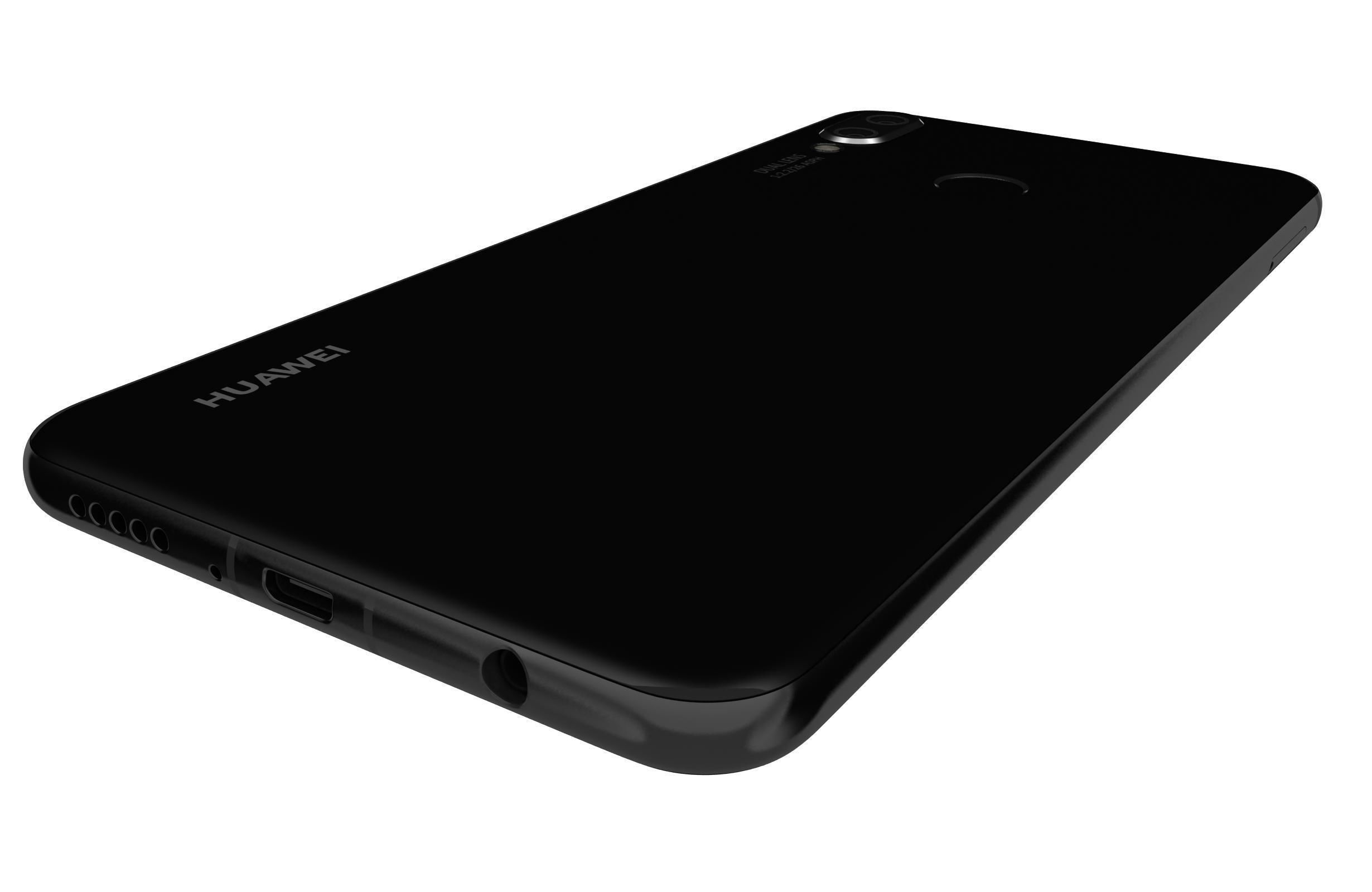 Huawei Nova 3i Black 3D model_9