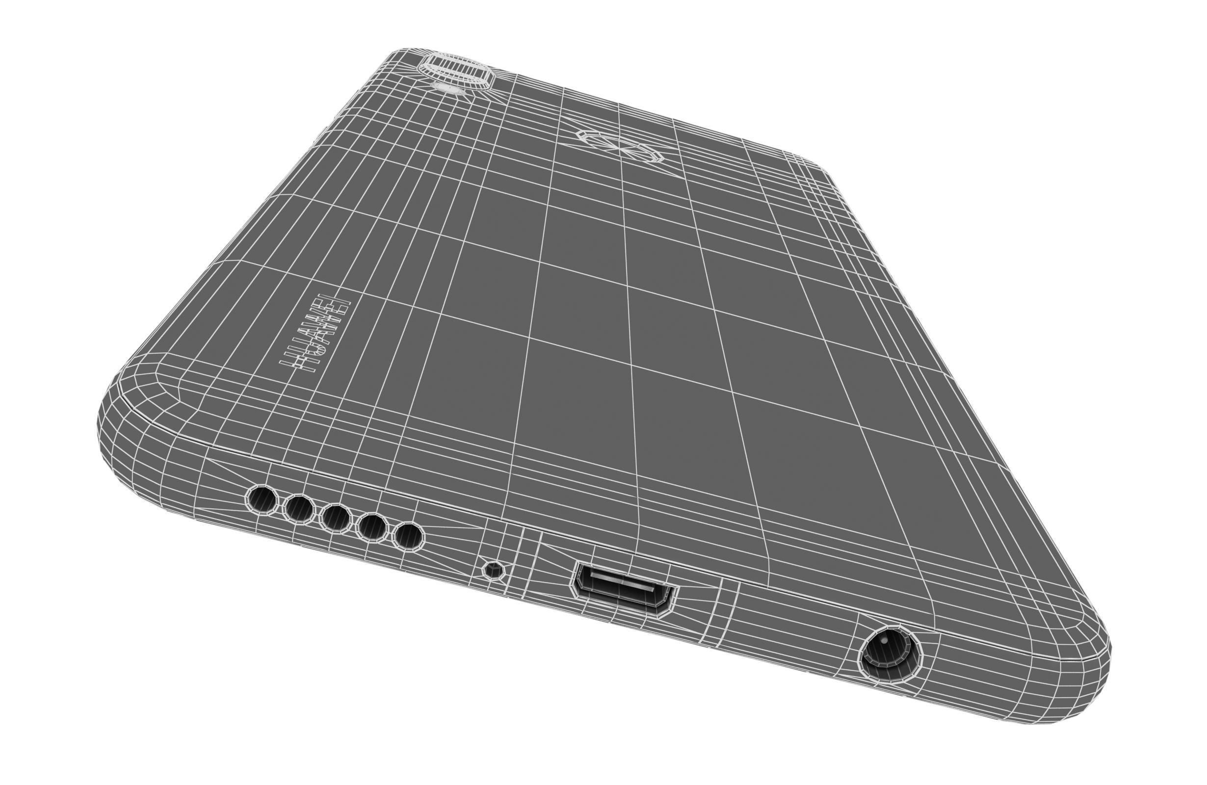 Huawei Nova 3i Black 3D model_15