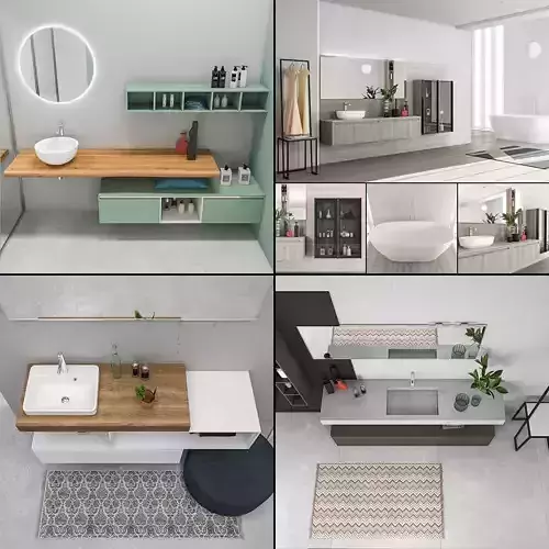 Bathroom furniture collection 7