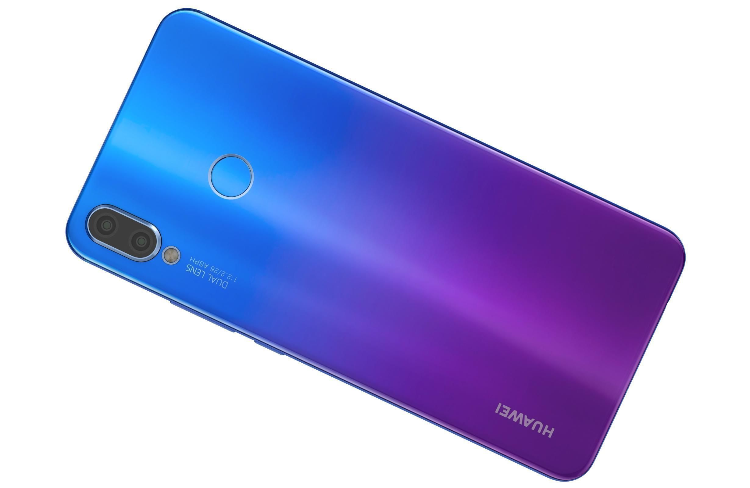 Huawei Nova 3i Iris Purple 3D model_5