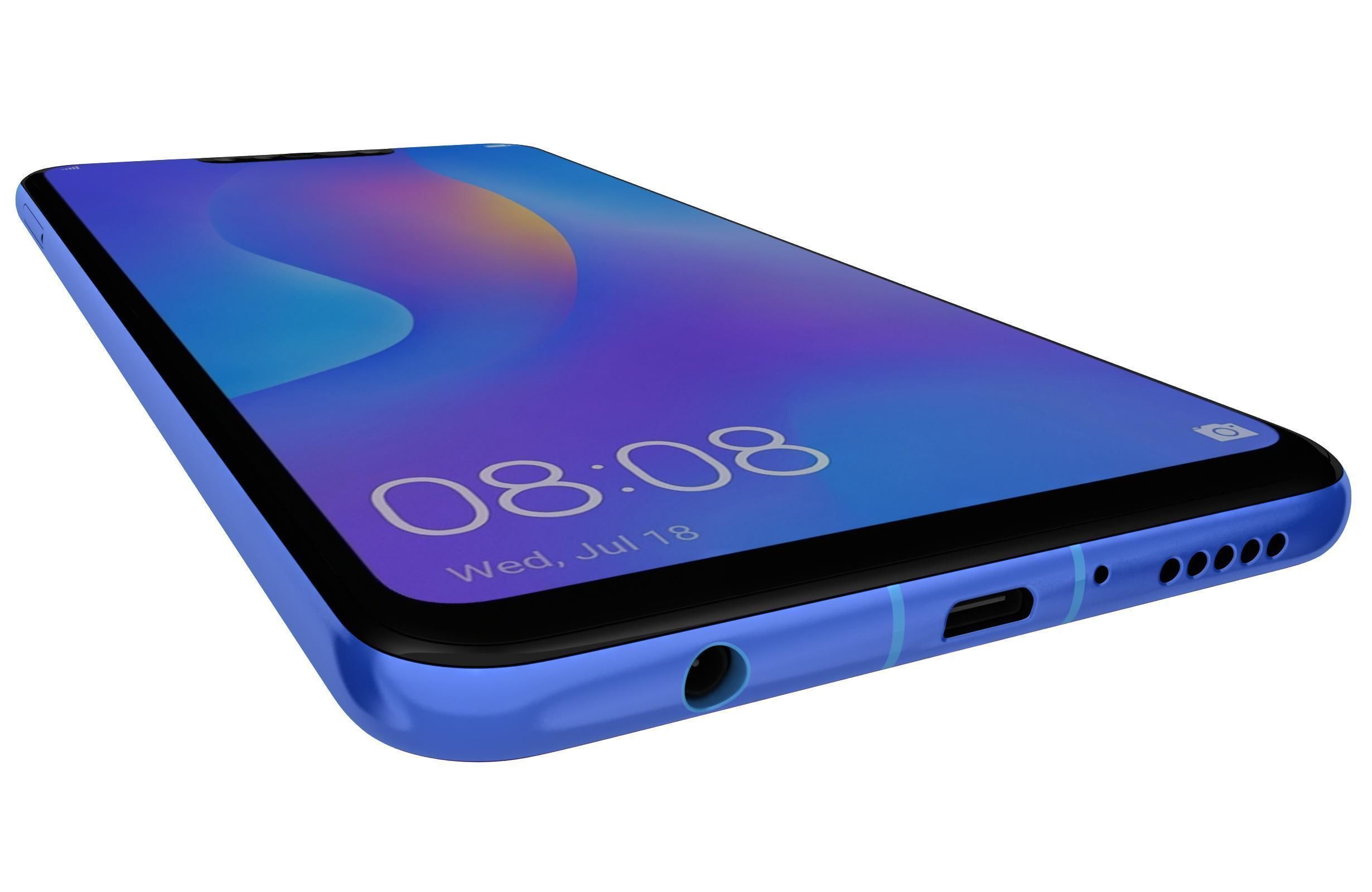 Huawei Nova 3i Iris Purple 3D model_6