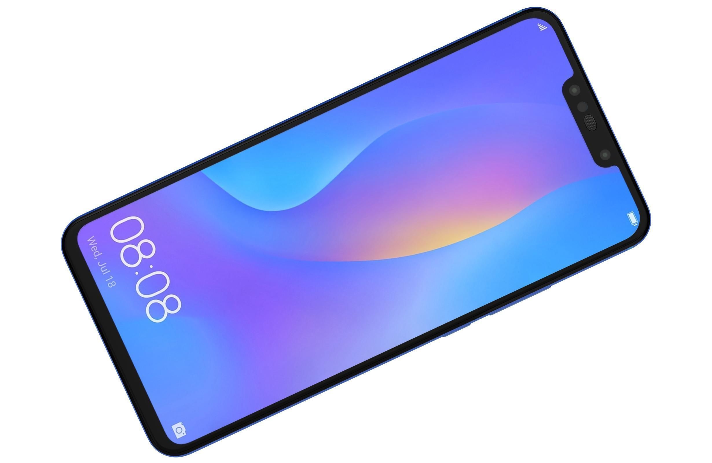 Huawei Nova 3i Iris Purple 3D model_4