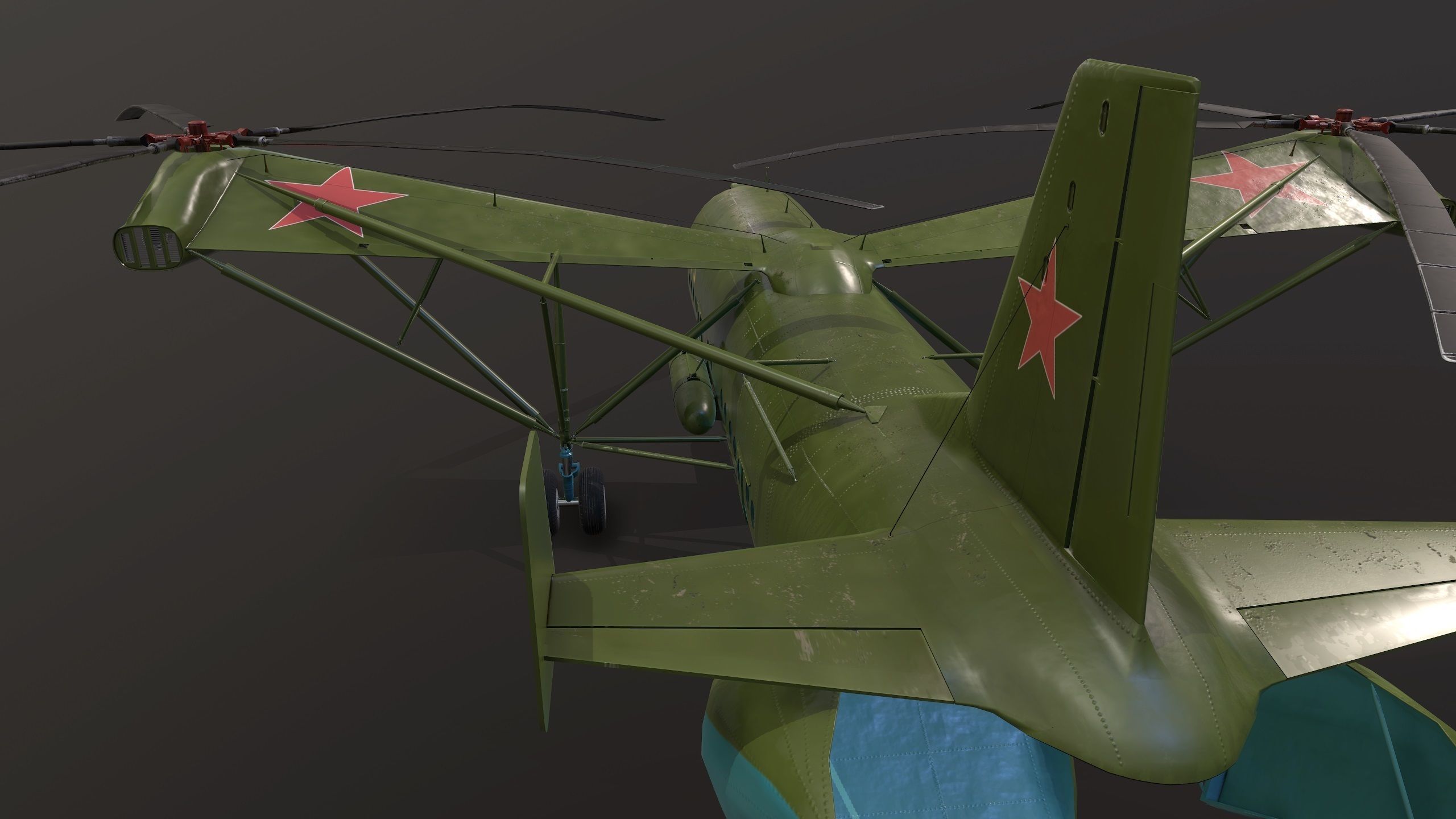 Mi-12  Low-poly 3D model_24