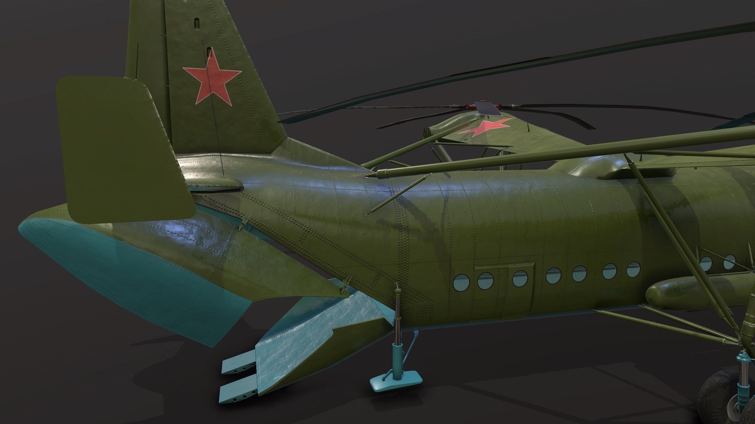 Mi-12  Low-poly 3D model_22