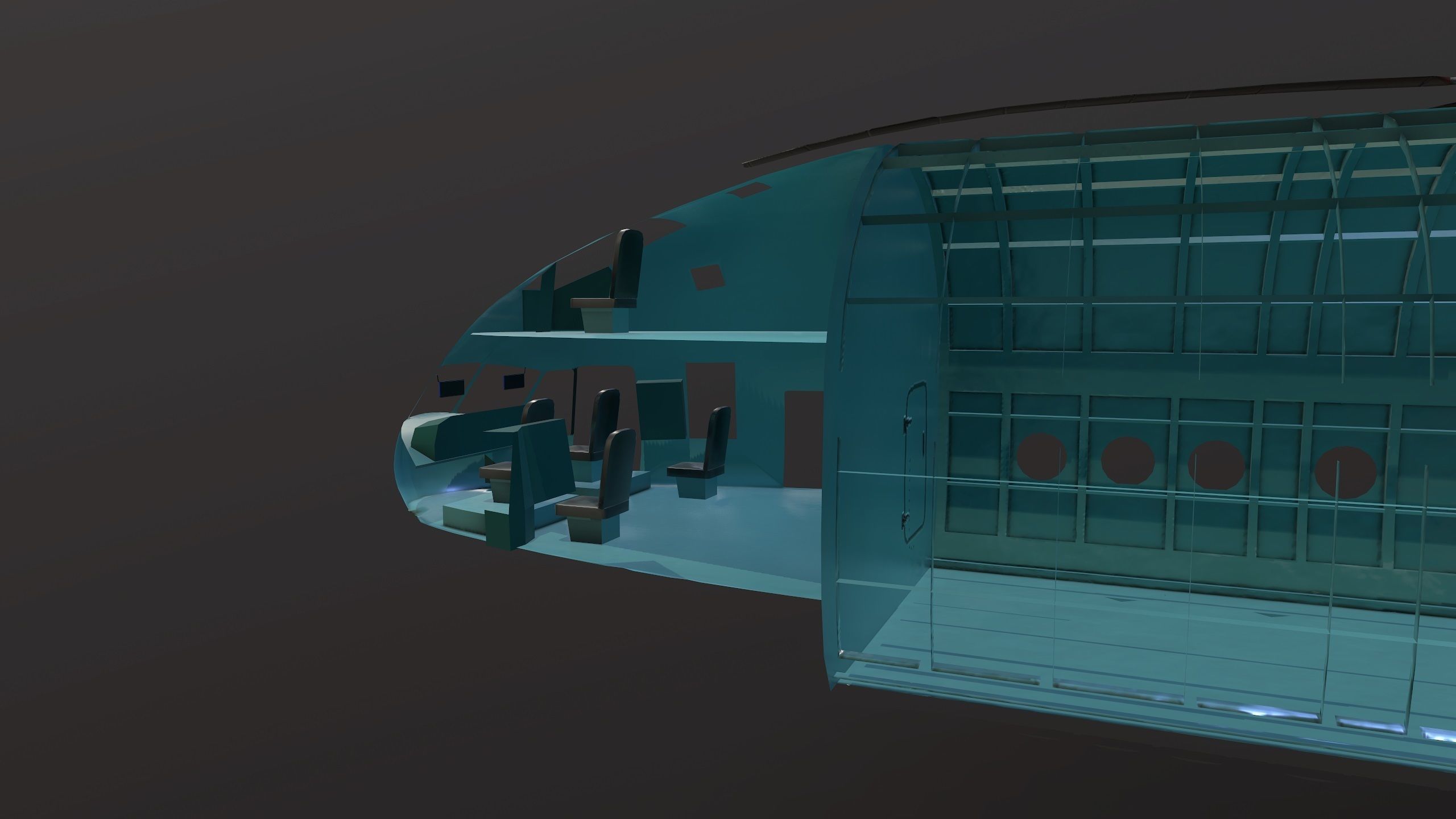 Mi-12  Low-poly 3D model_25