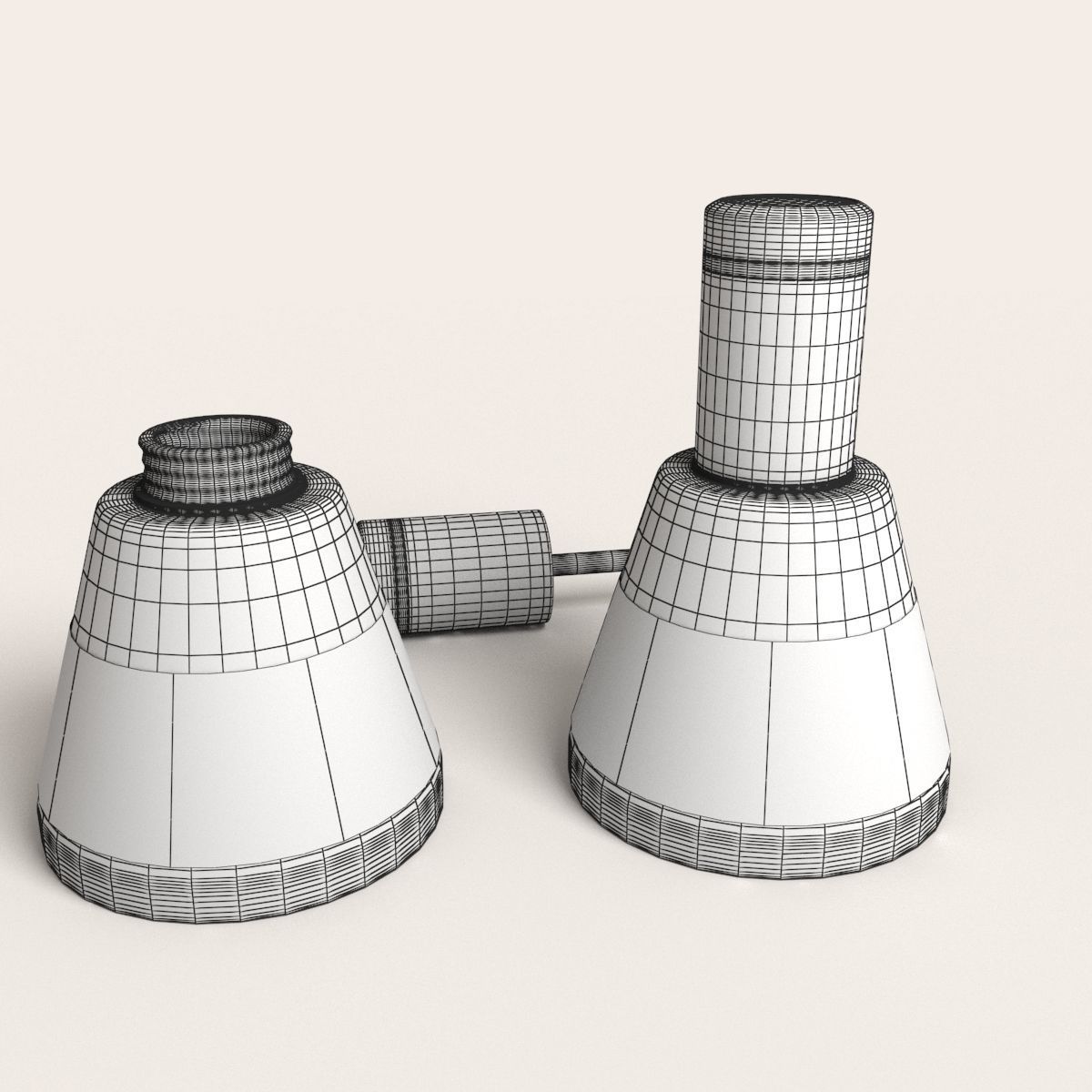 Glossy Nail Polish 3D model_8