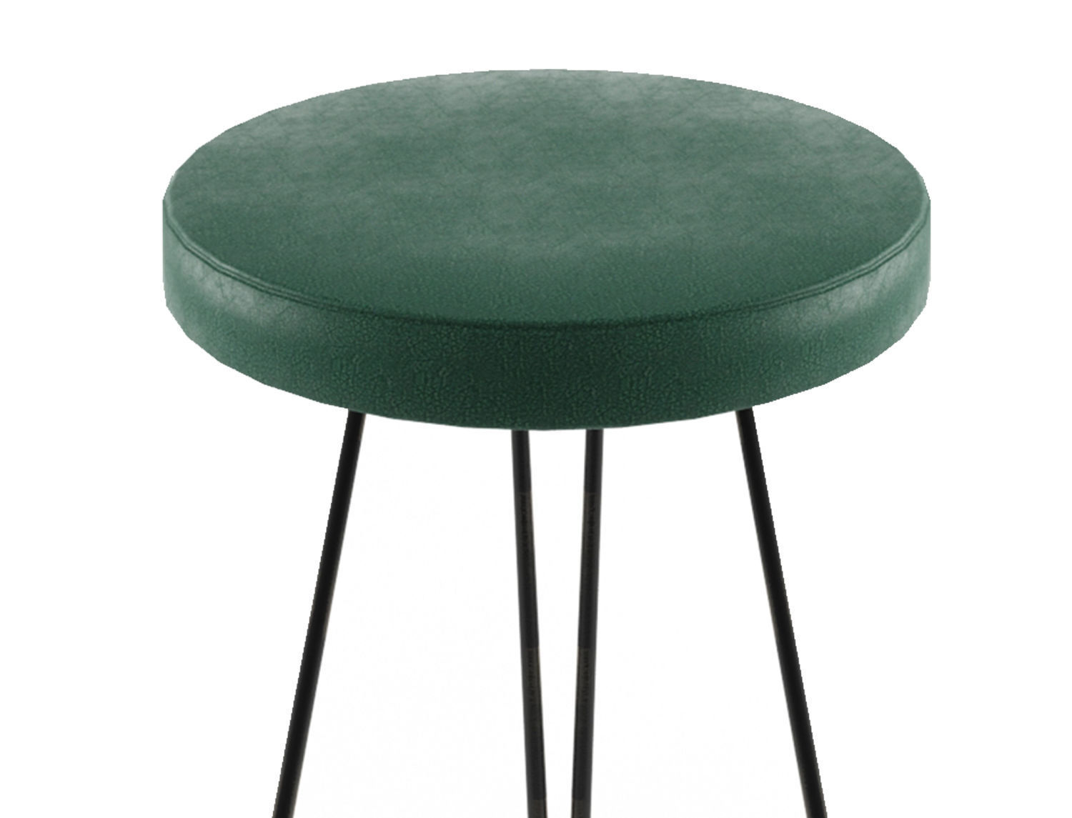 Delta Counter Stool Low-poly 3D model_7