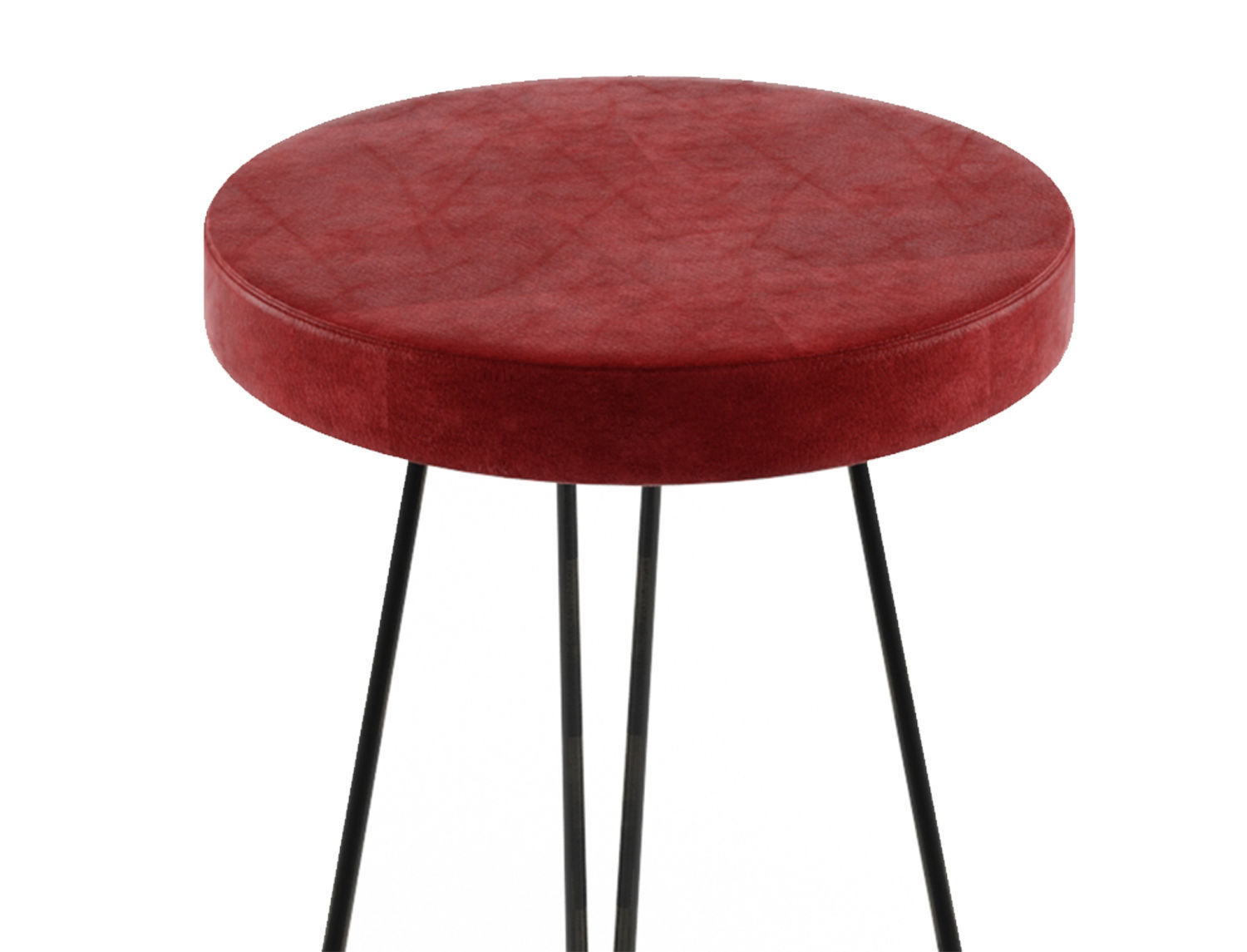 Delta Counter Stool Low-poly 3D model_8