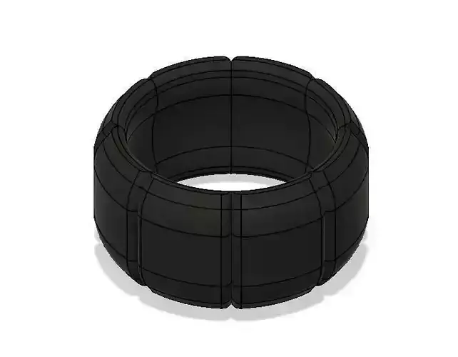 Champion Reds Bracer Sun and Moon 3D print model