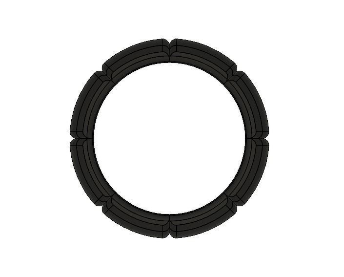 Champion Reds Bracer Sun and Moon 3D print model_1