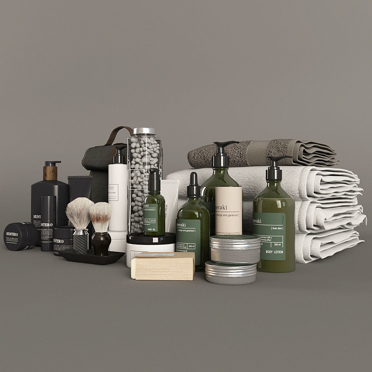 Bathroom Decor 3  3D model_12