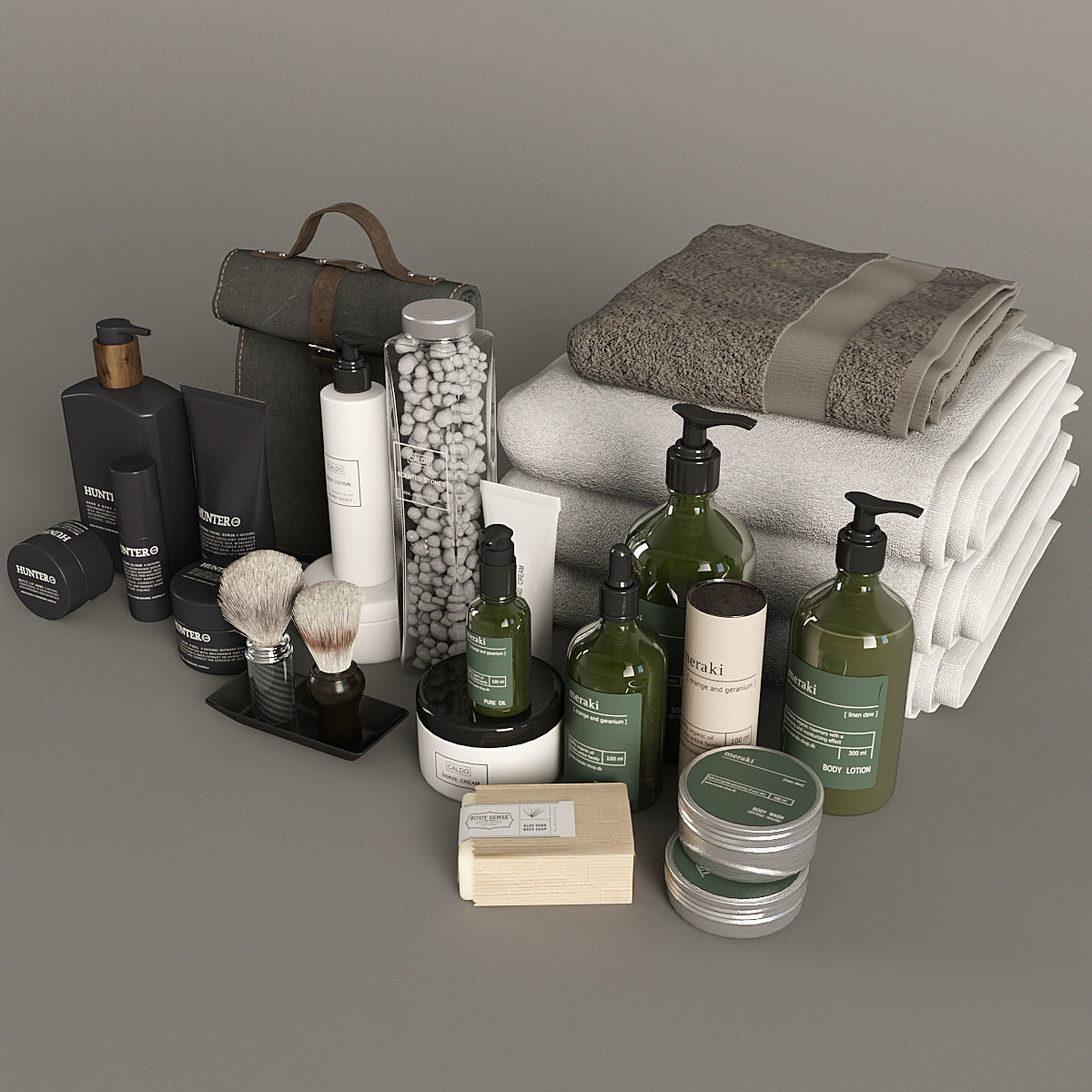 Bathroom Decor 3  3D model_11