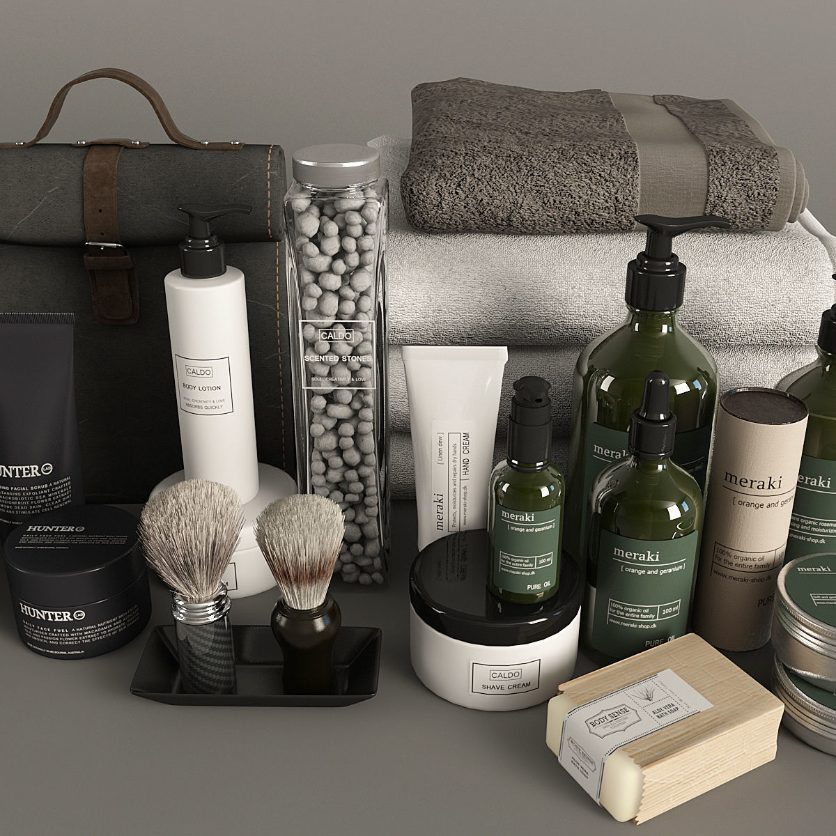 Bathroom Decor 3  3D model_3