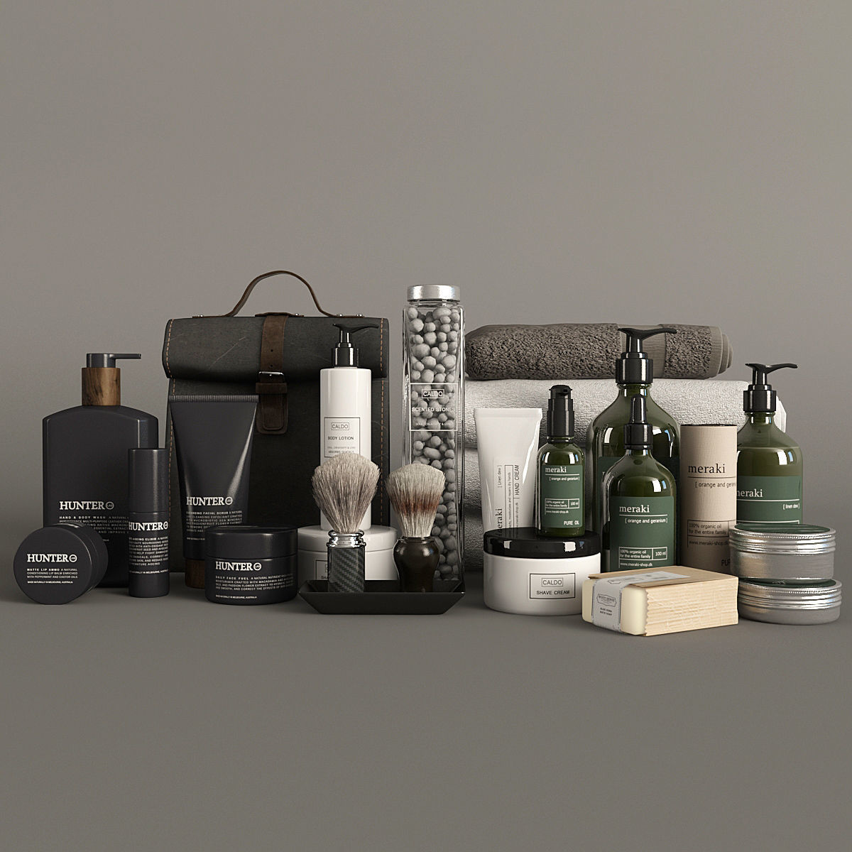 Bathroom Decor 3  3D model_7