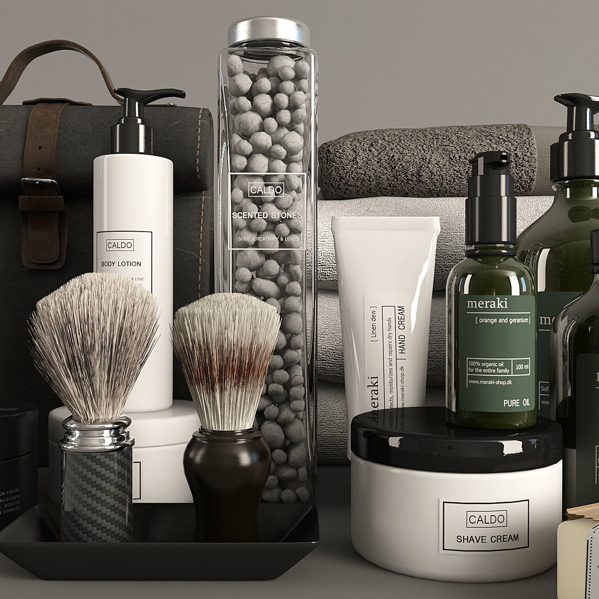 Bathroom Decor 3  3D model_5