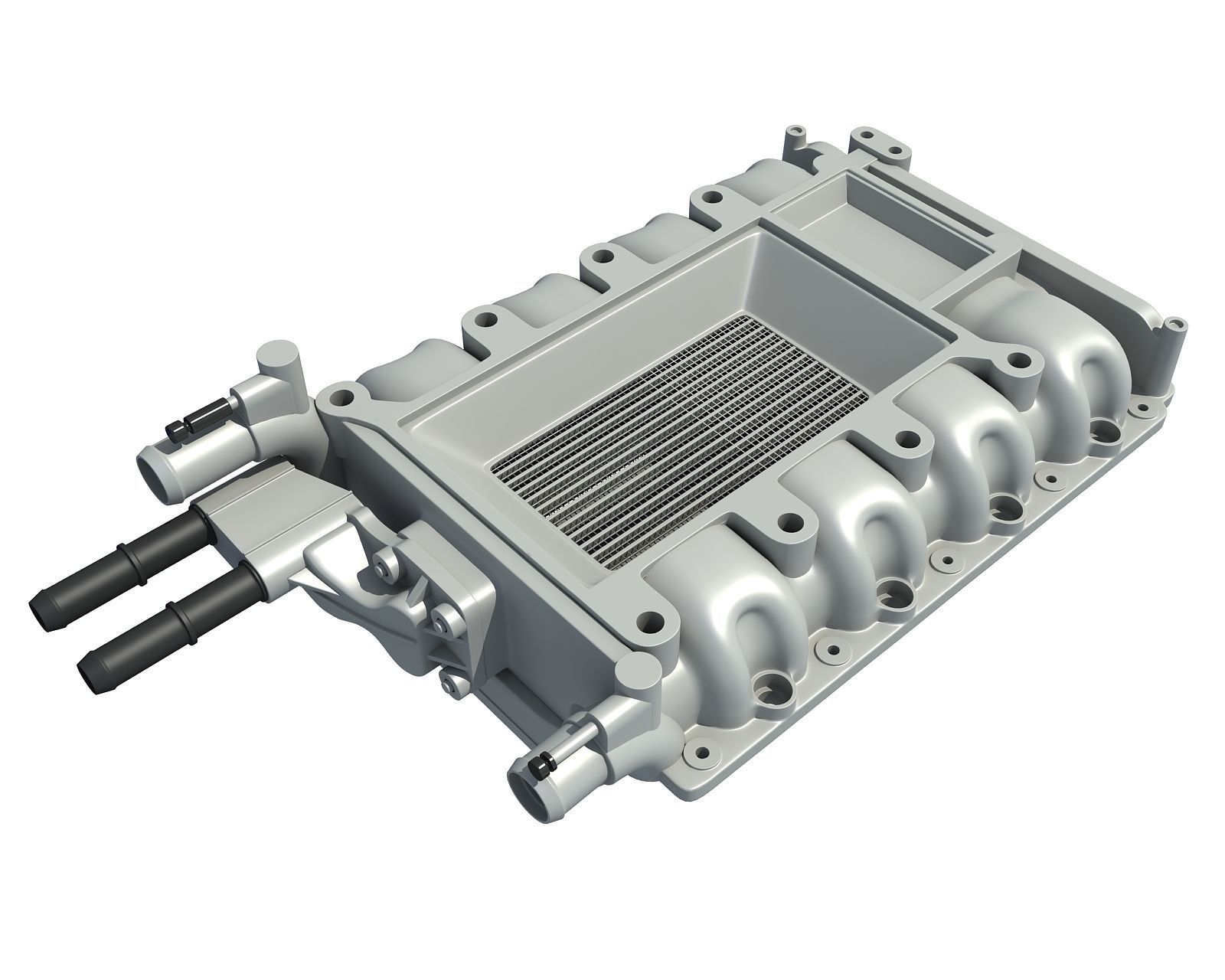 Engine Intake Manifold 3D model_1