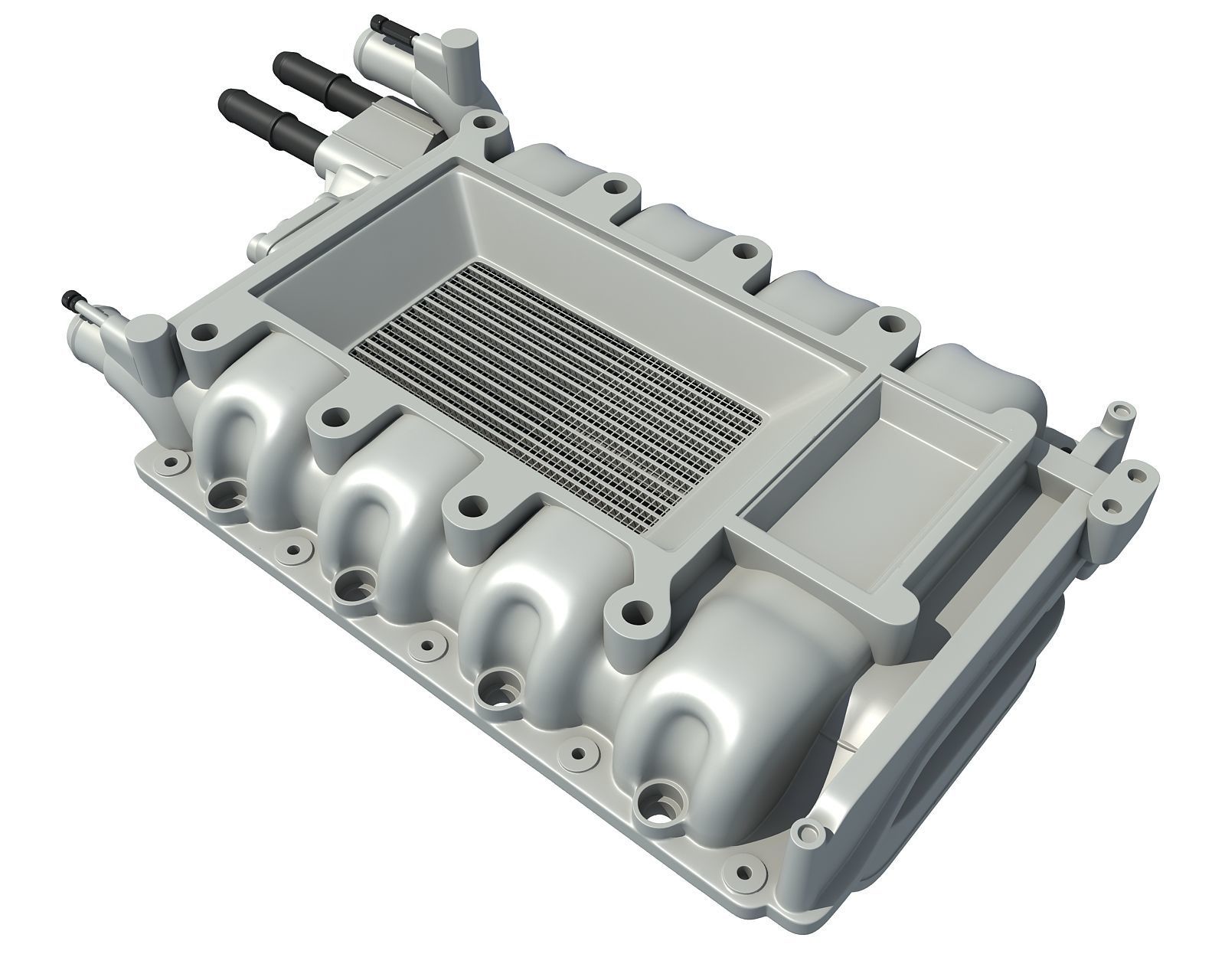 Engine Intake Manifold 3D model_3