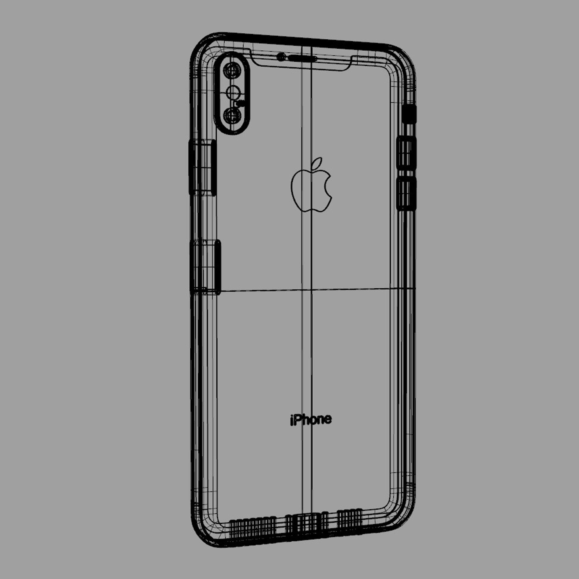 iphone Xs max 3D model 3D model_10