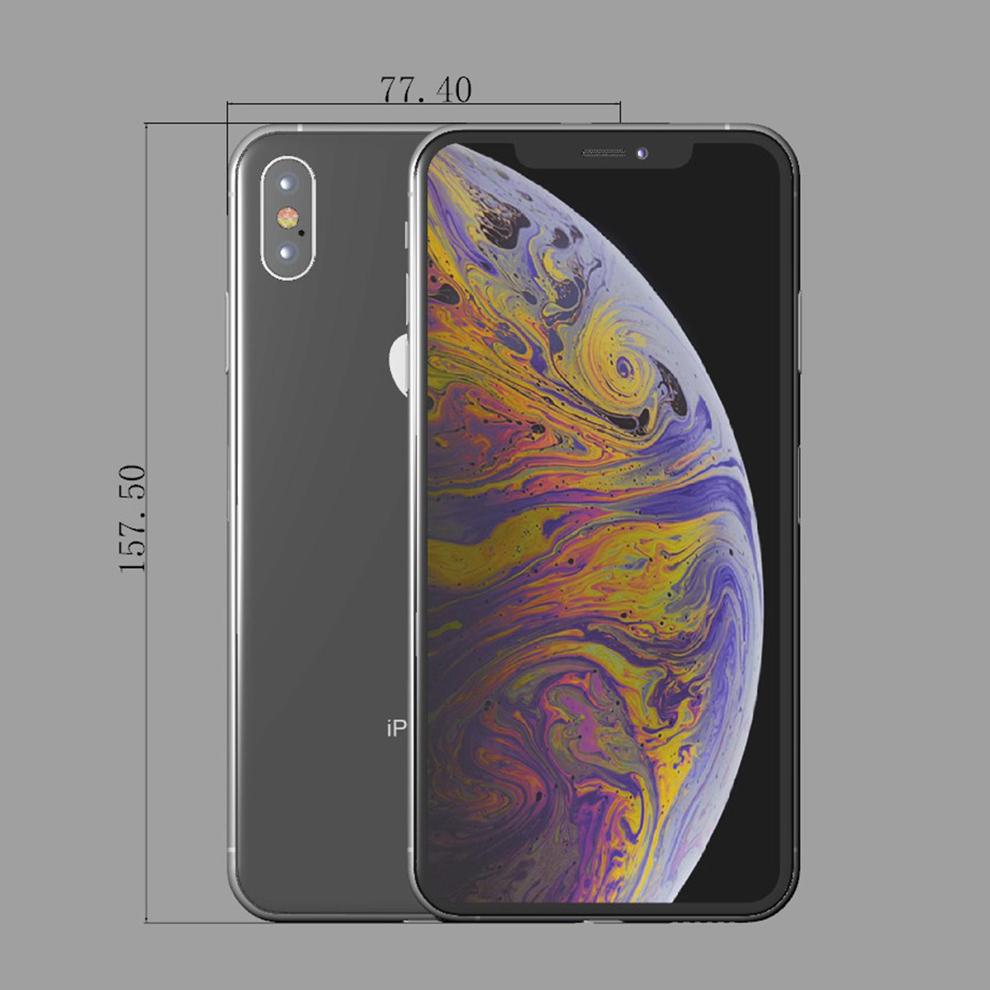 iphone Xs max 3D model 3D model_6