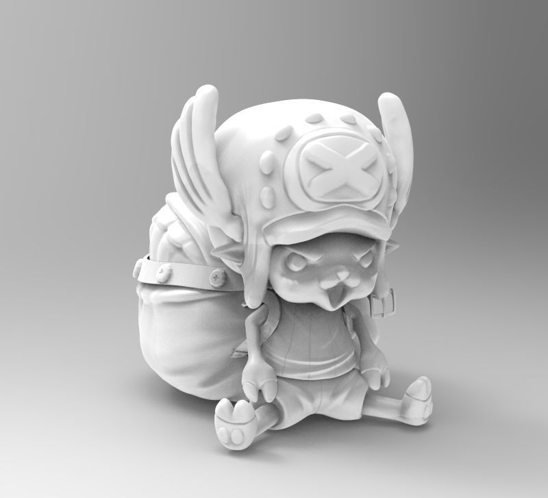Tony Tony Chopper ONE PIECE 3D print model_2