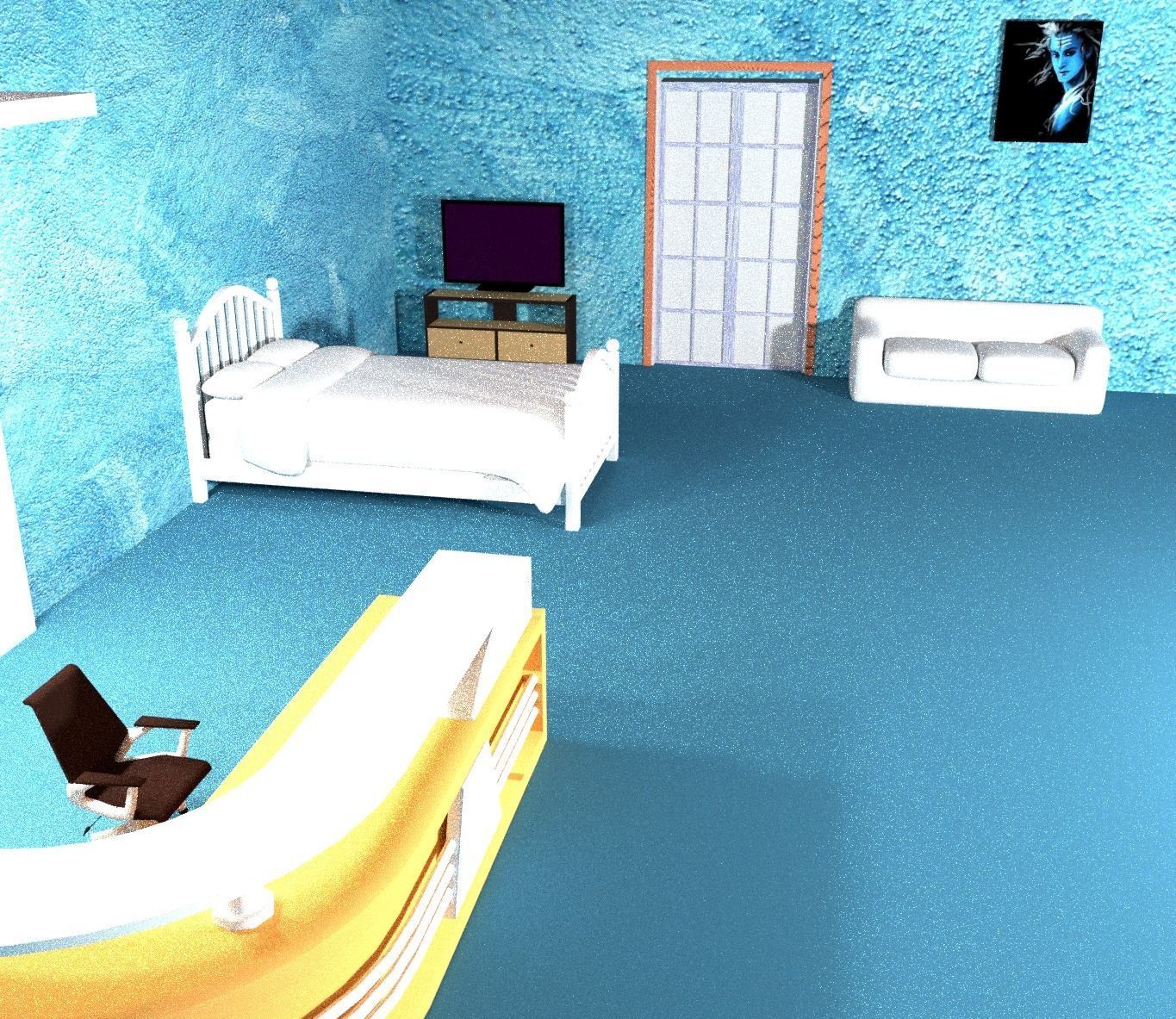 Blender Home 3D model_1