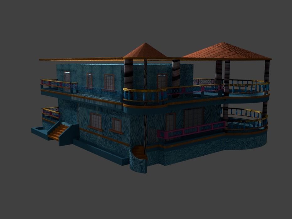 Blender Home 3D model_2
